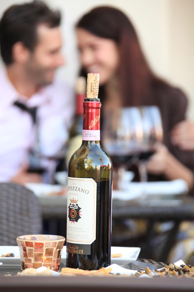 Close up of a wine bottler at Main Street Wine Company in Huntington Beach