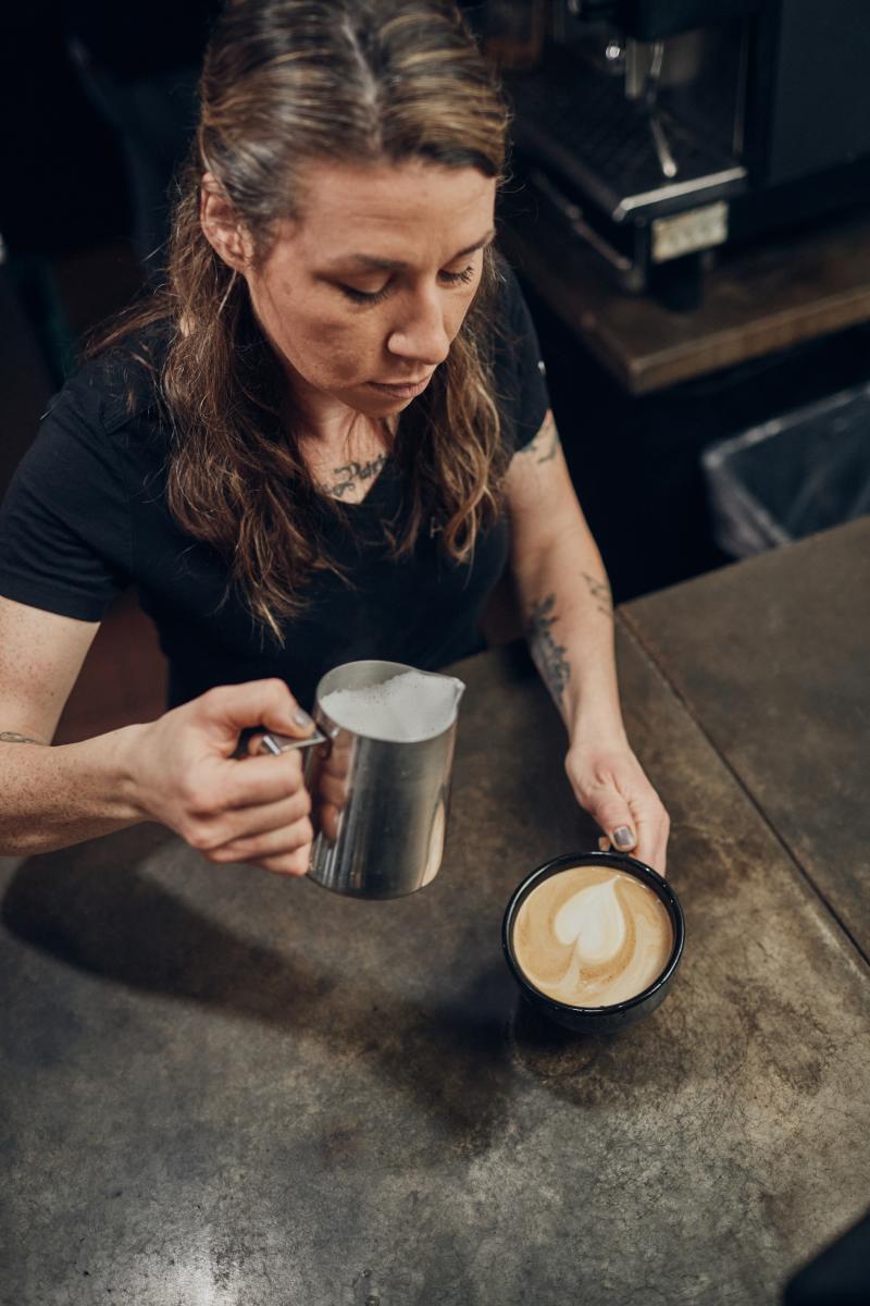 Kate Smith of AMSTRDM Coffee Shop