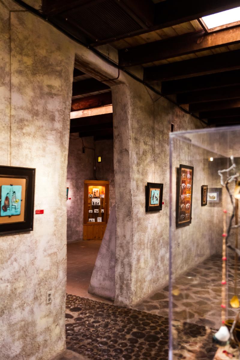 Interior of DeGrazia Gallery In The Sun