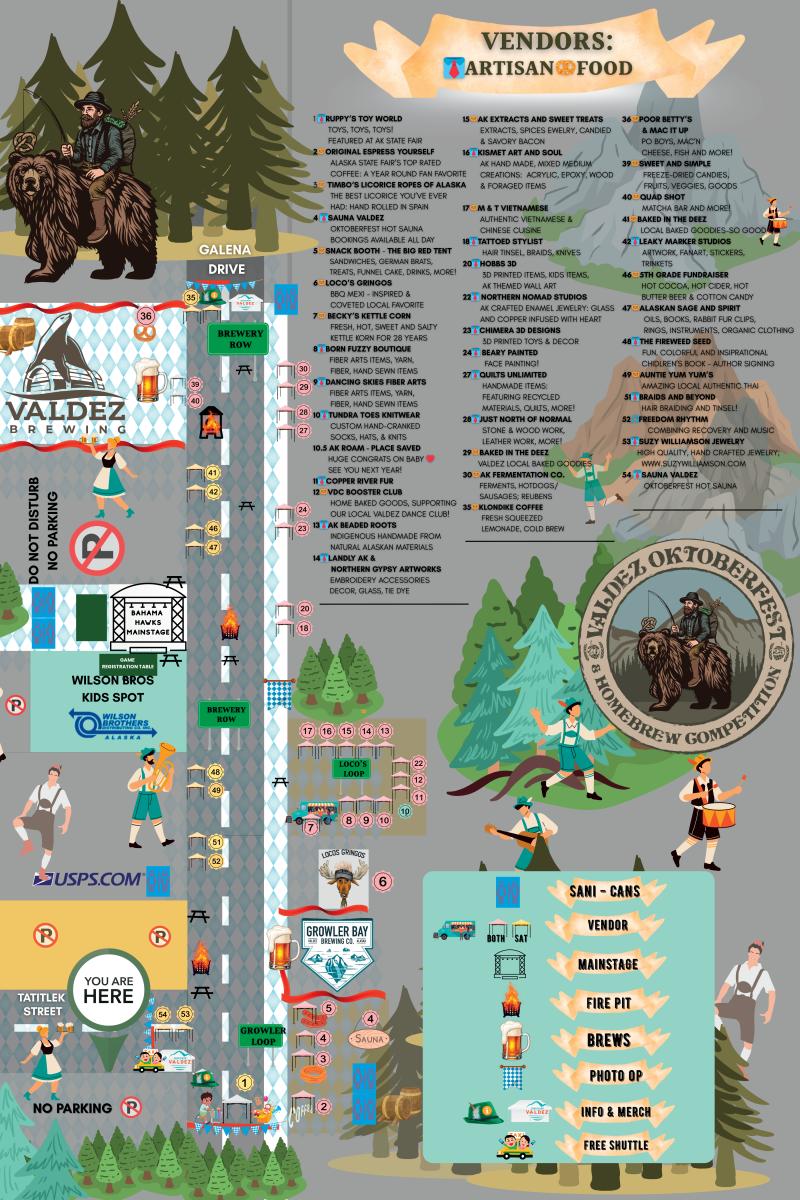 Oktoberfest Map