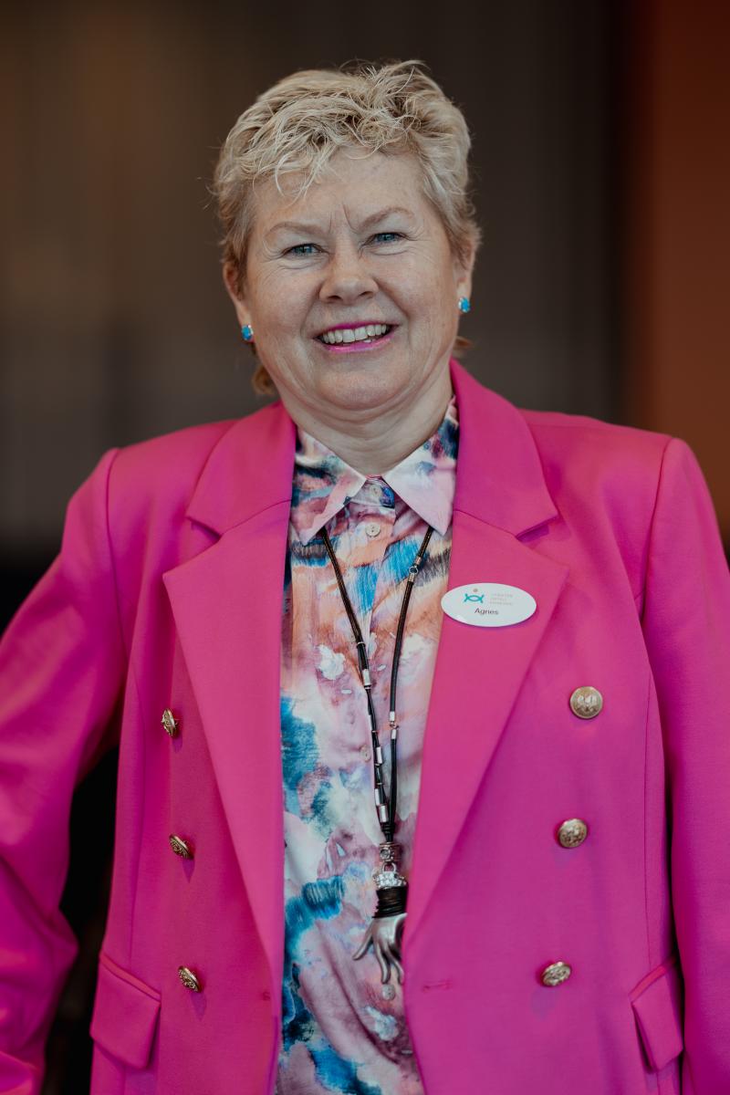 Agnes Bentsen på Utsikten Hotell i Kvinesdal