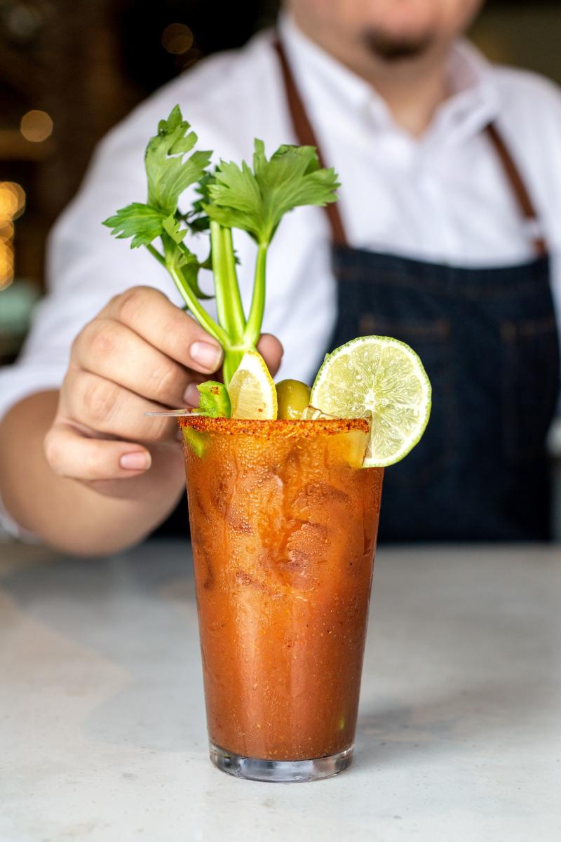 Bloody Mary from Local Table in The Woodlands