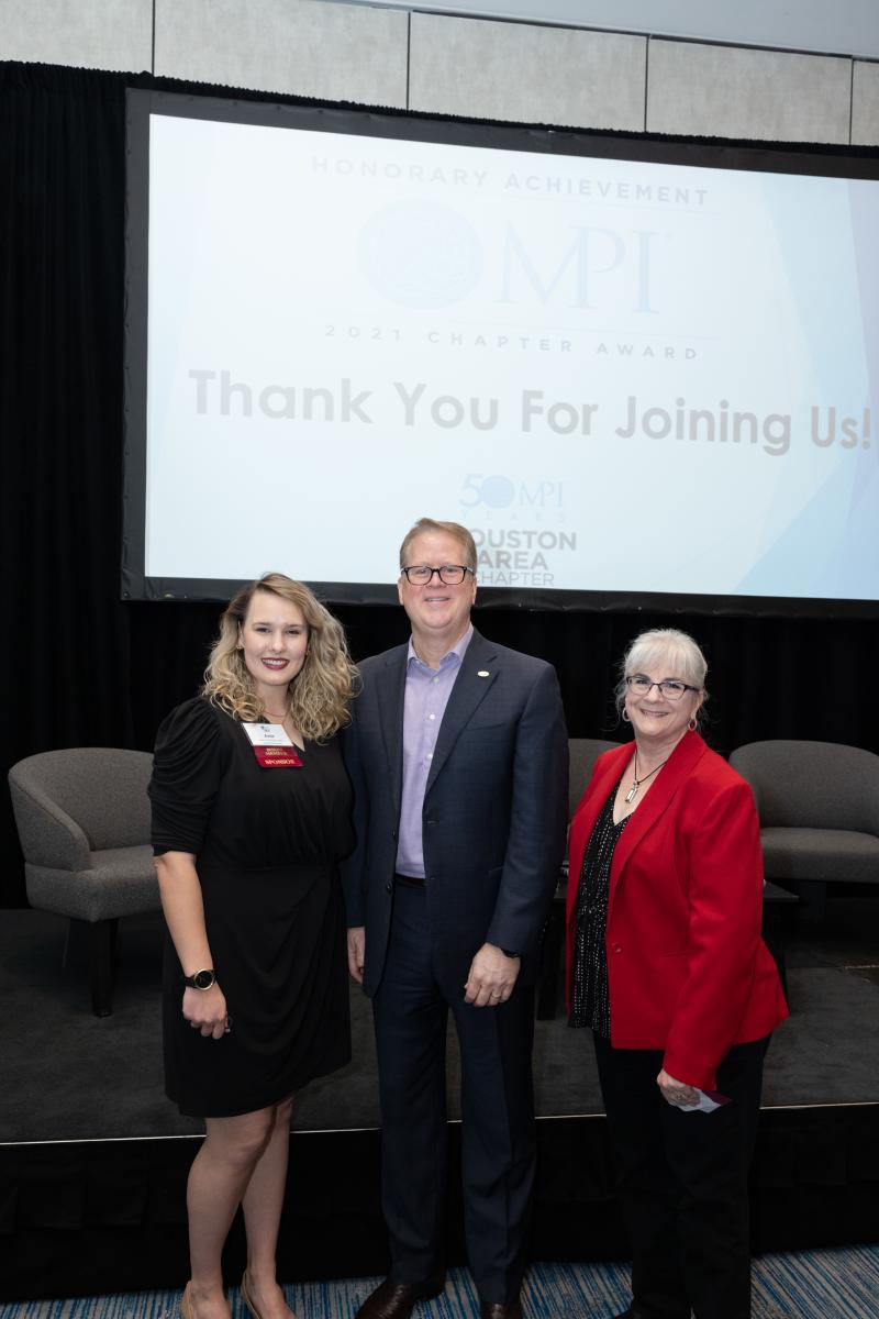 Visit The Woodlands Director of Sales, Josie Lewis, at an MPI Event