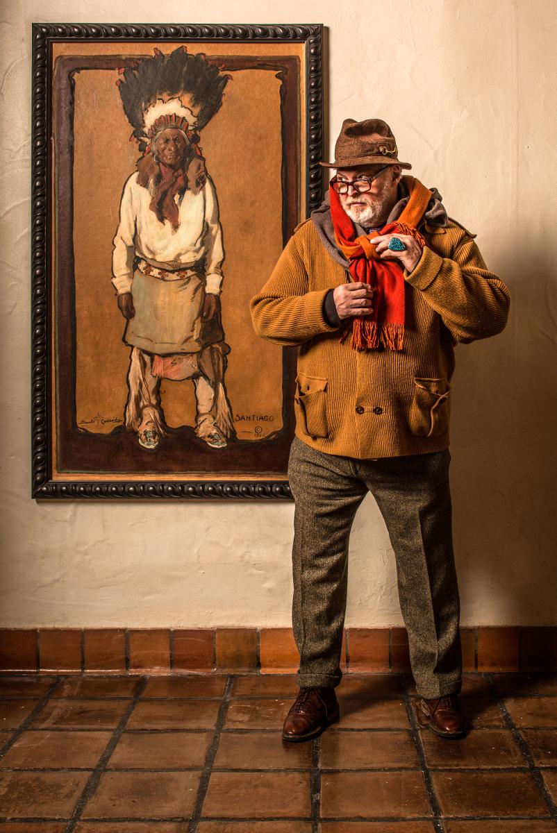 Steve Wimmer, concierge of La Fonda on the Plaza in Santa Fe