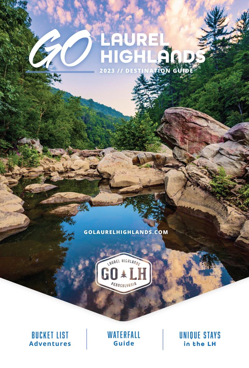 2023 Destination Guides are now available from GO Laurel Highlands