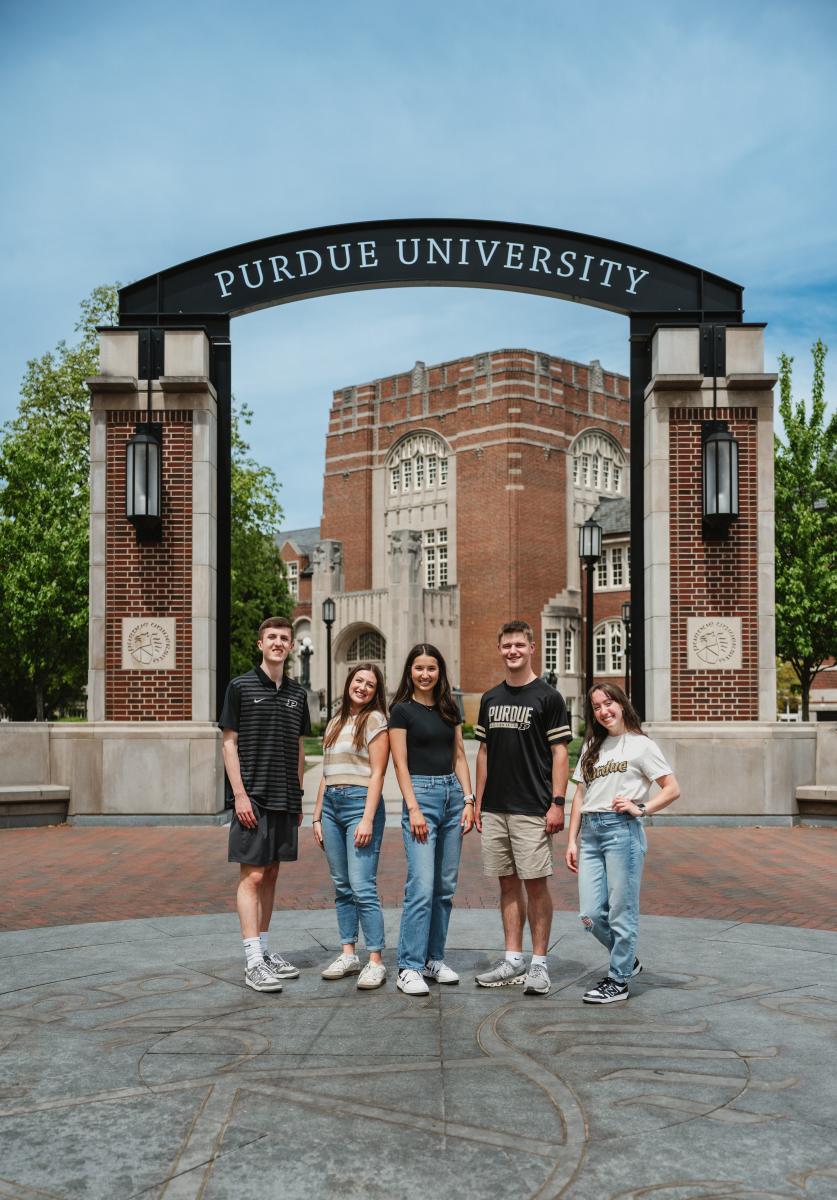 Purdue  University State and Grant Street Gateway