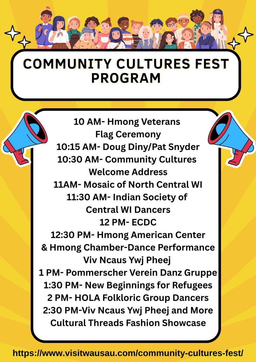 Agenda for Community Cultures Fest