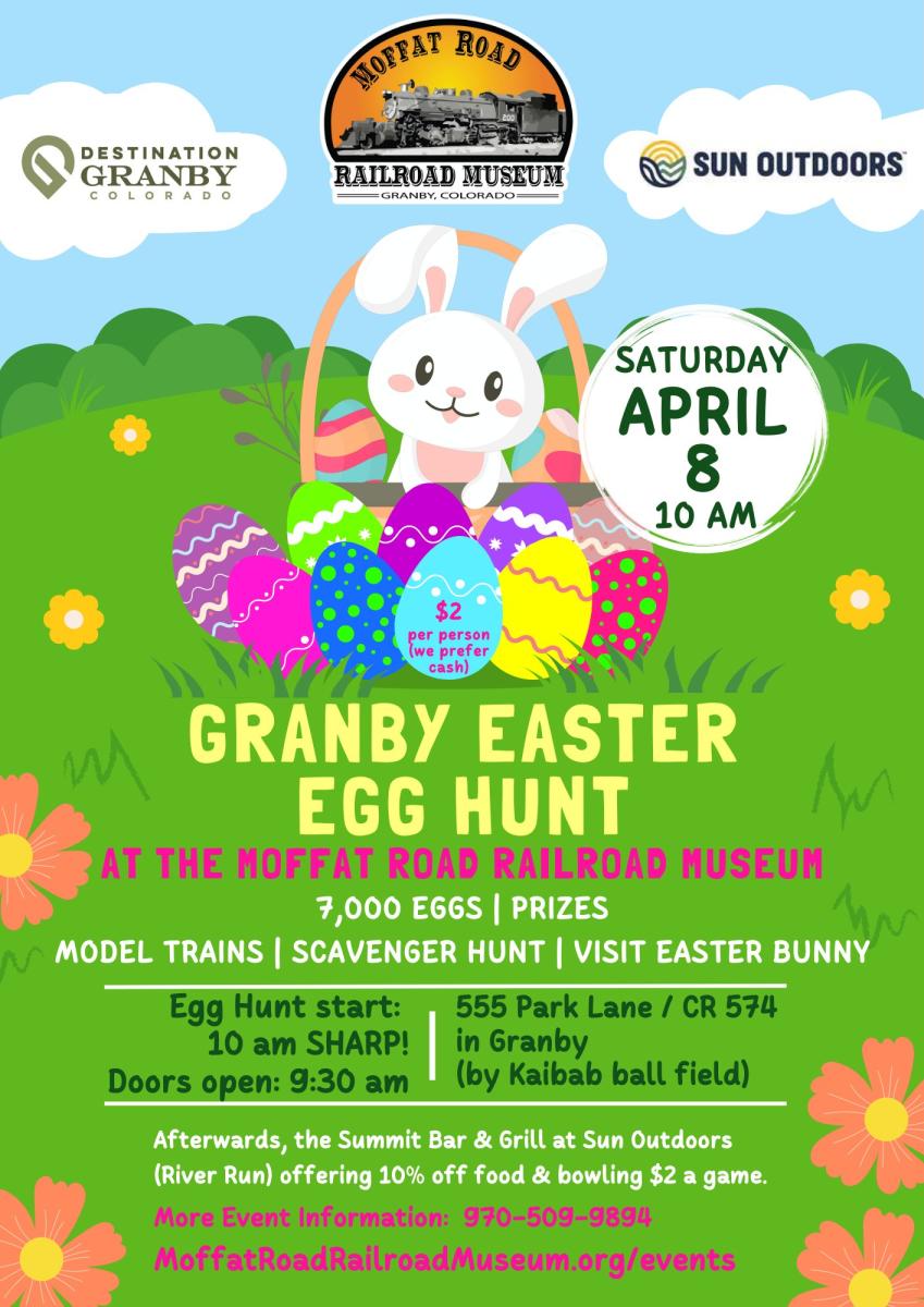 Easter Egg Hunt in Granby, Colorado