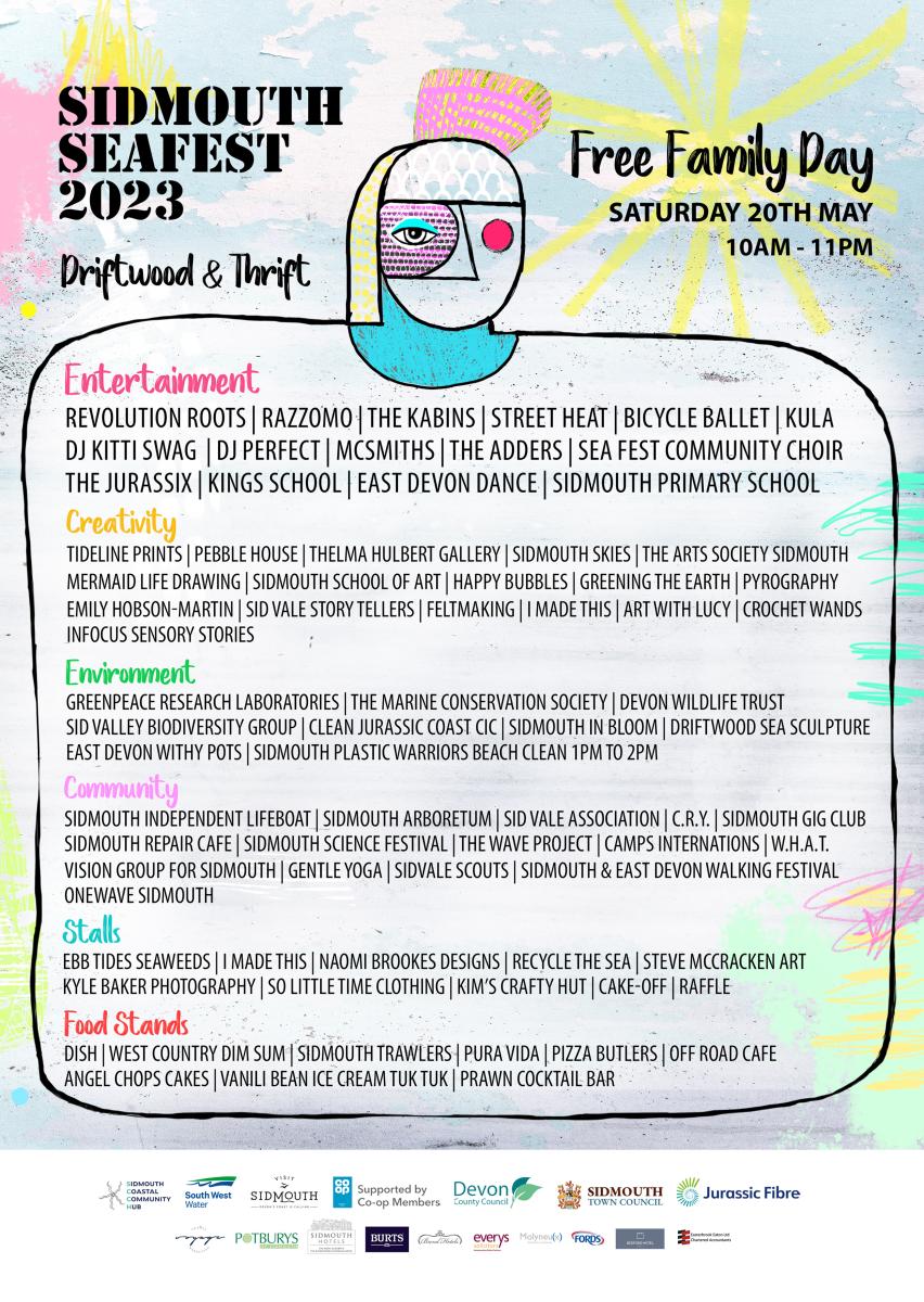 Sidmouth Sea Fest poster