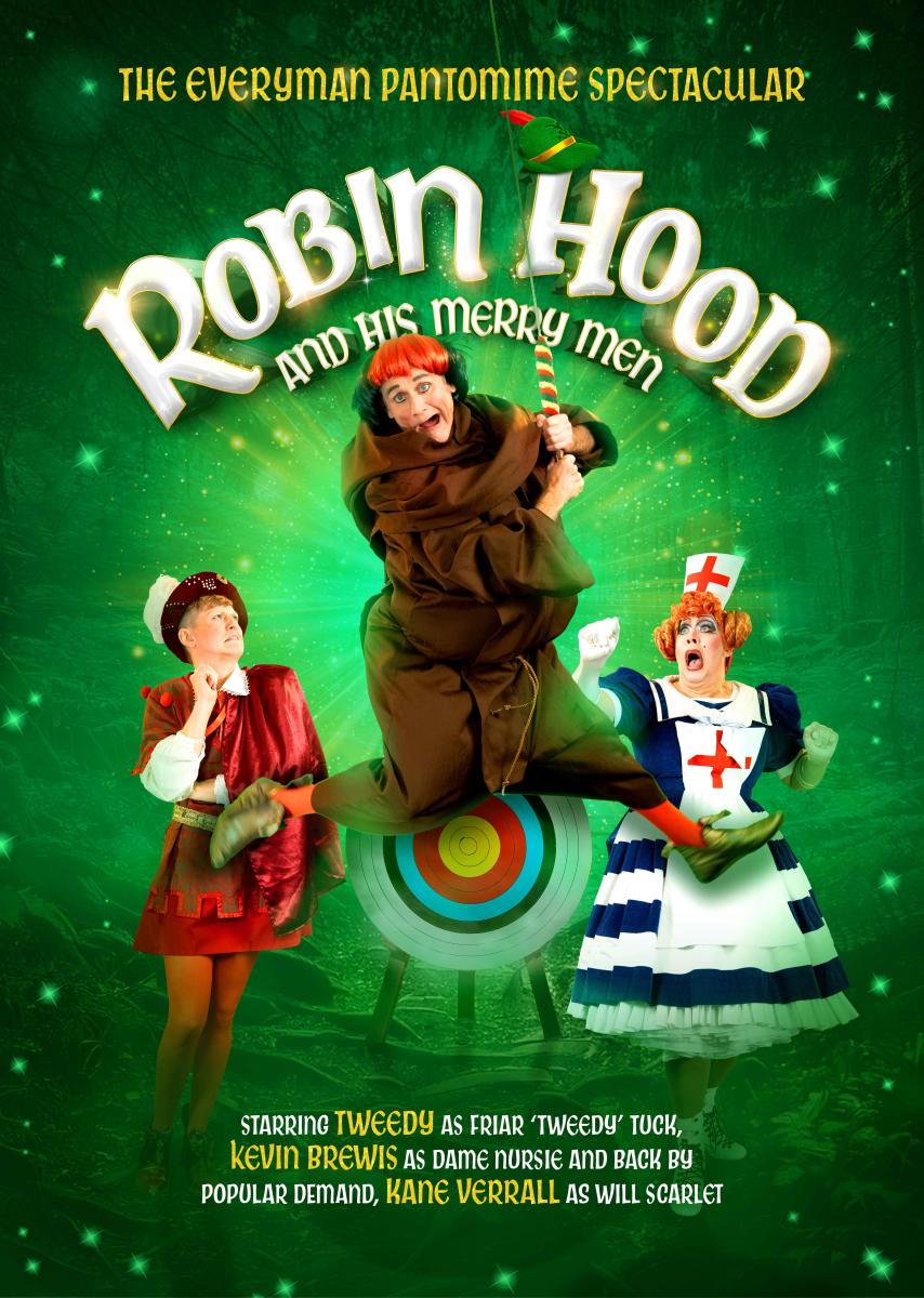 Everyman Theatre’s 2025 pantomime, Robin Hood and His Merry Men