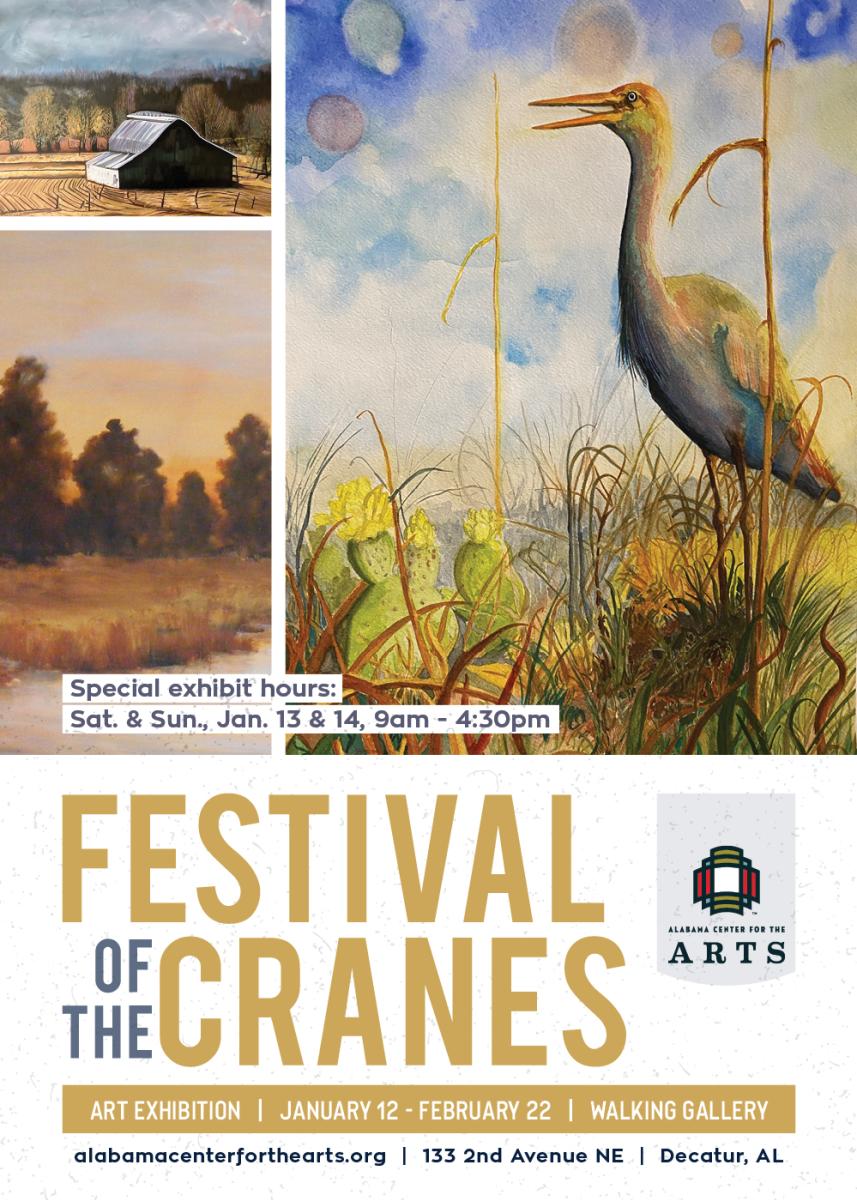 festival of the cranes 2024 alabama center for the arts