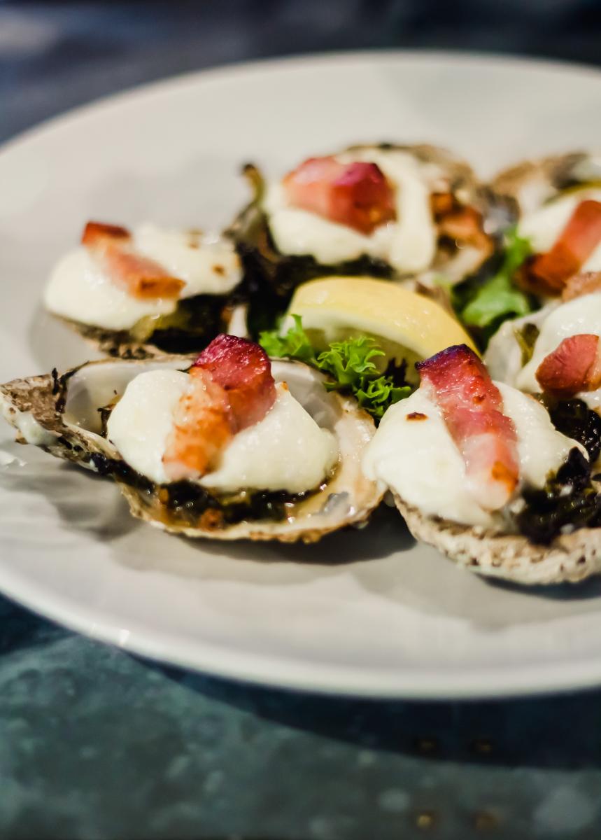 Oysters from Caribsea on the Crystal Coast, NC