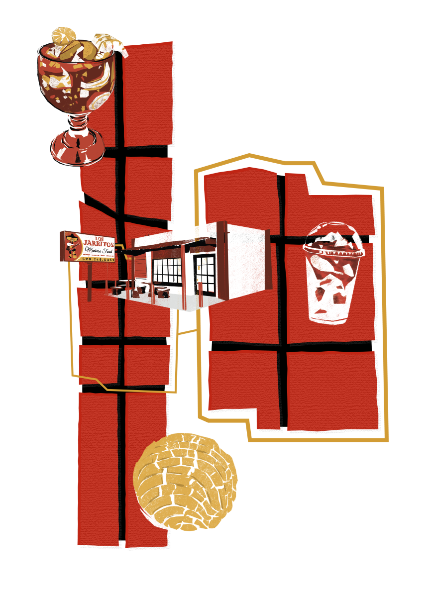 Illustration map of La Doce