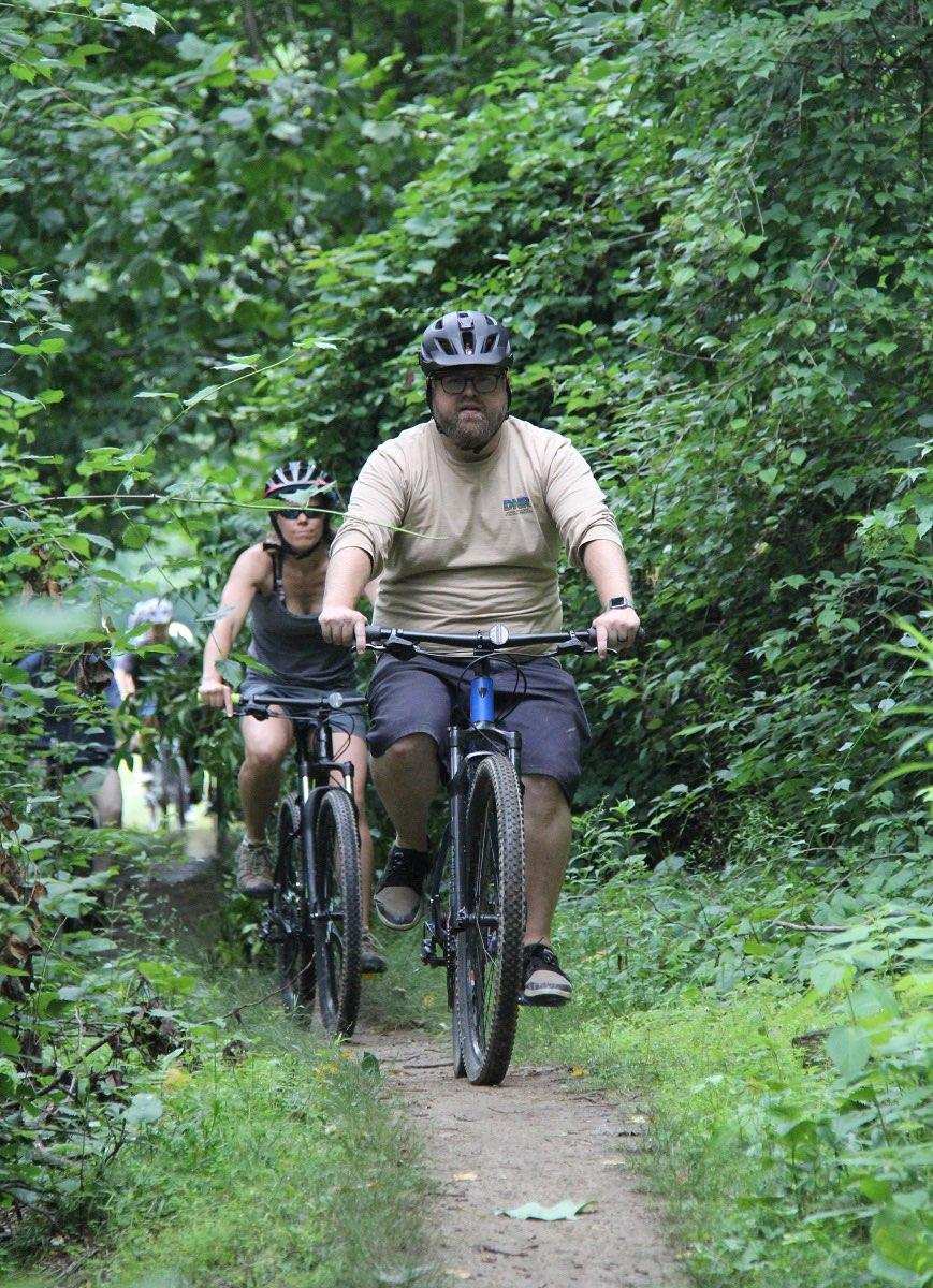 Biking at Brown County State Park