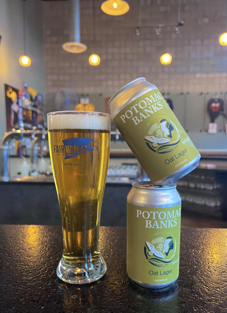 Potomac Banks Lager - Fair Winds Brewing - RVE