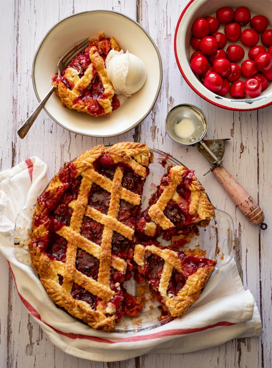 Cafe Pasqual's Sour Cherry Pie