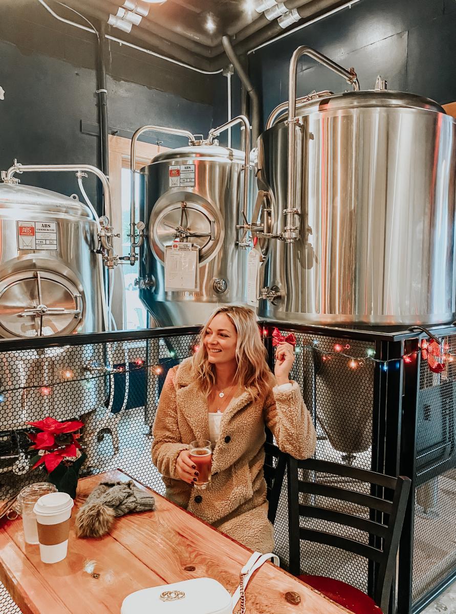 Visitors can get the complete brewery experience at Fishtowne Brewhouse