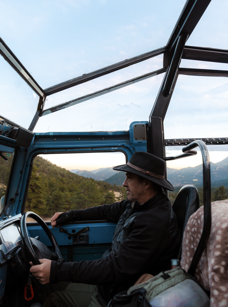 Driving in the Rockies