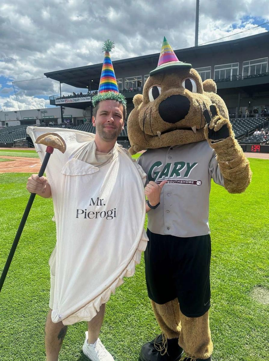 Rusty the RailCat and Mr. Pierogi