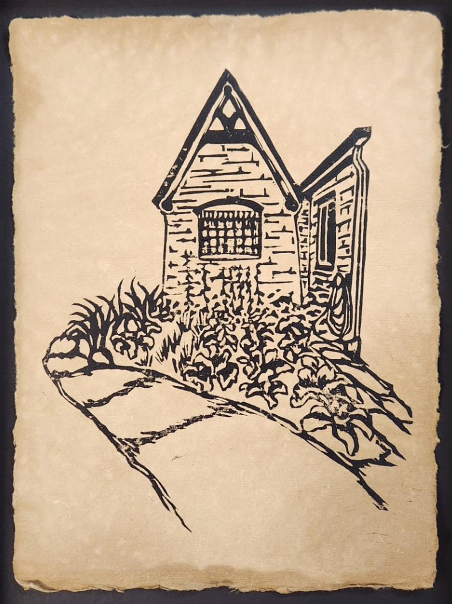 Brothe Unitarian Vegetables Relief Print