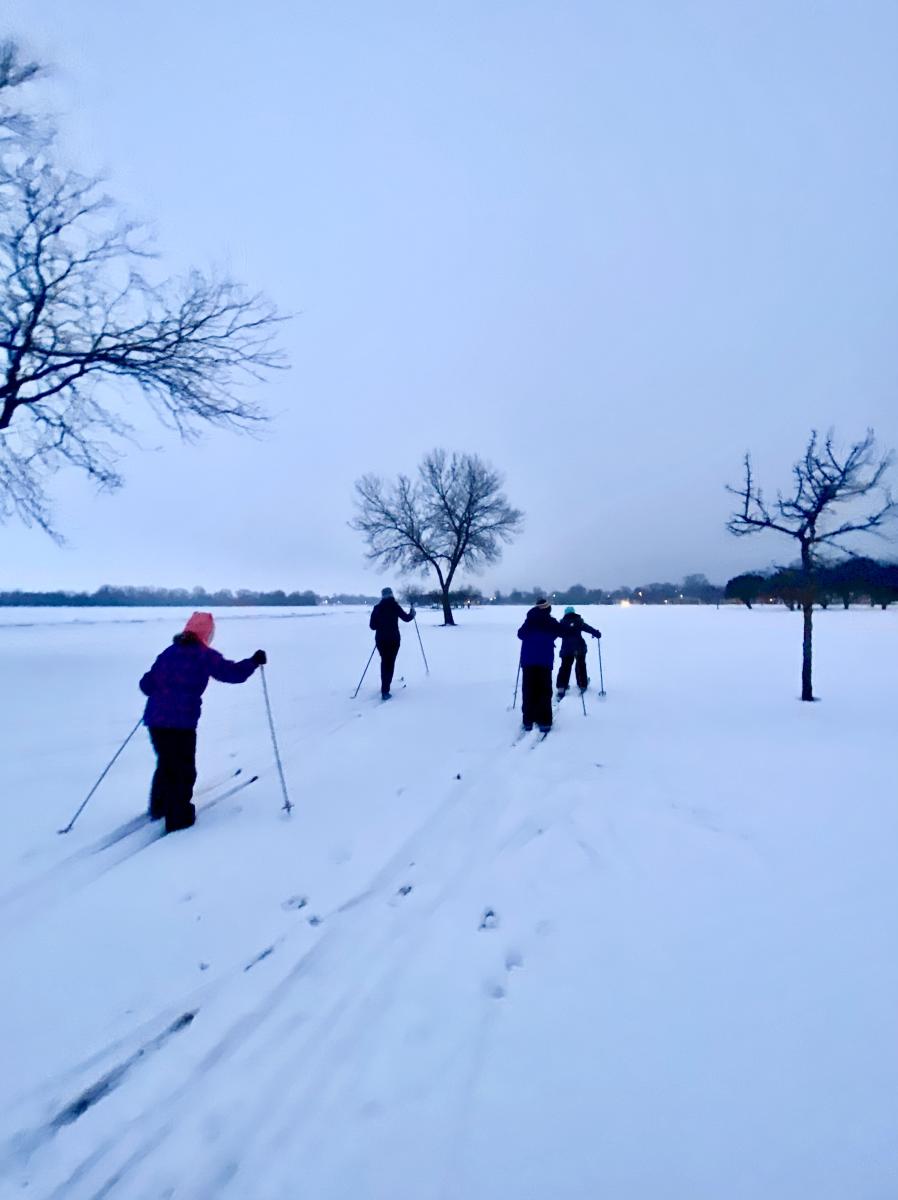 cross country skiing