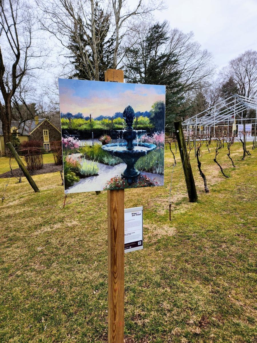 Crossing Vineyards- Wine and Art 1