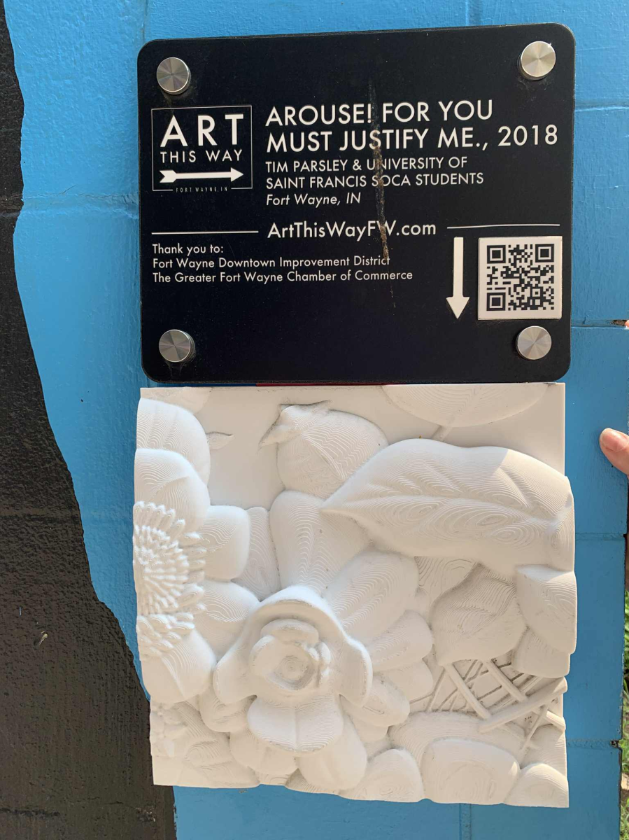 Fort Wayne tactile mural signage