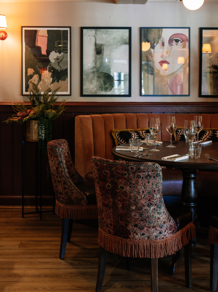 The White Hart Pub Booth