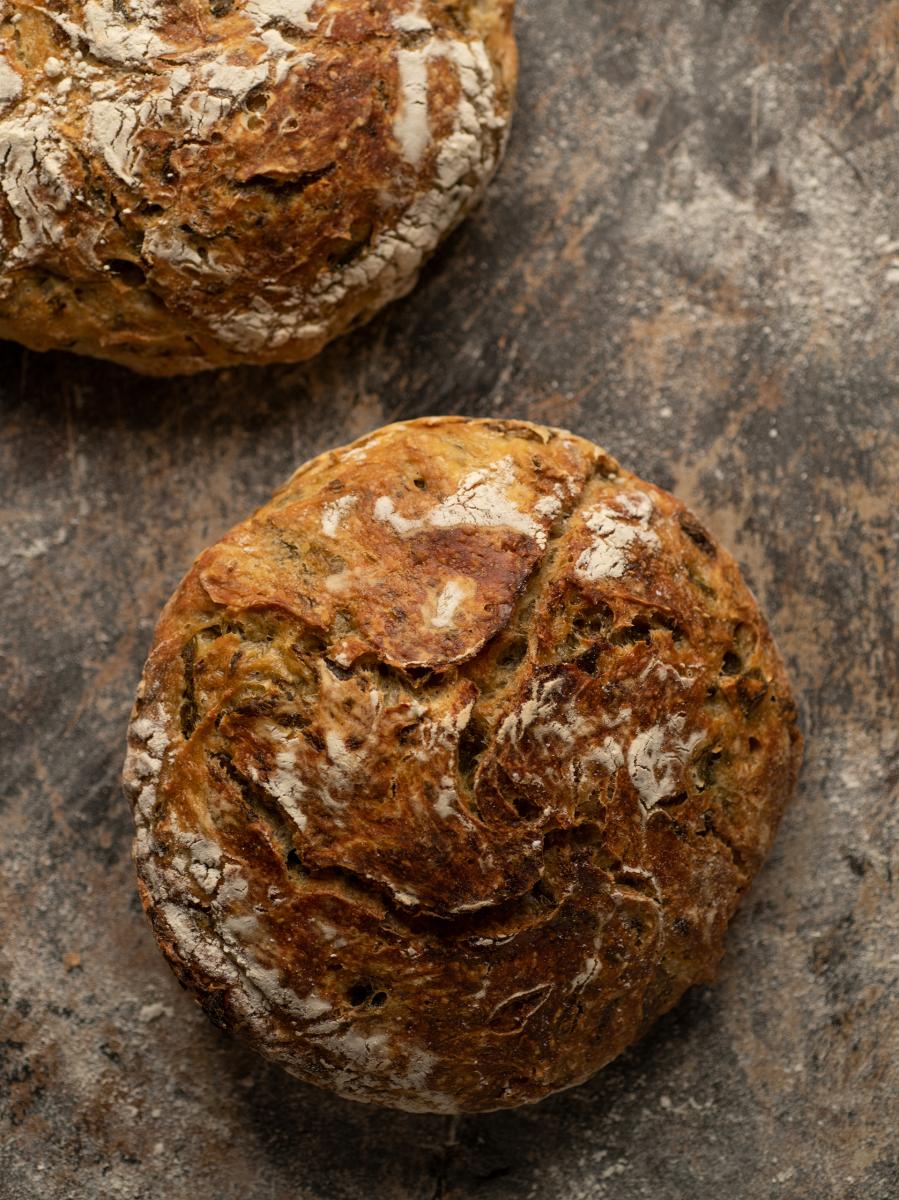 No-Knead Bread, New Mexico Style