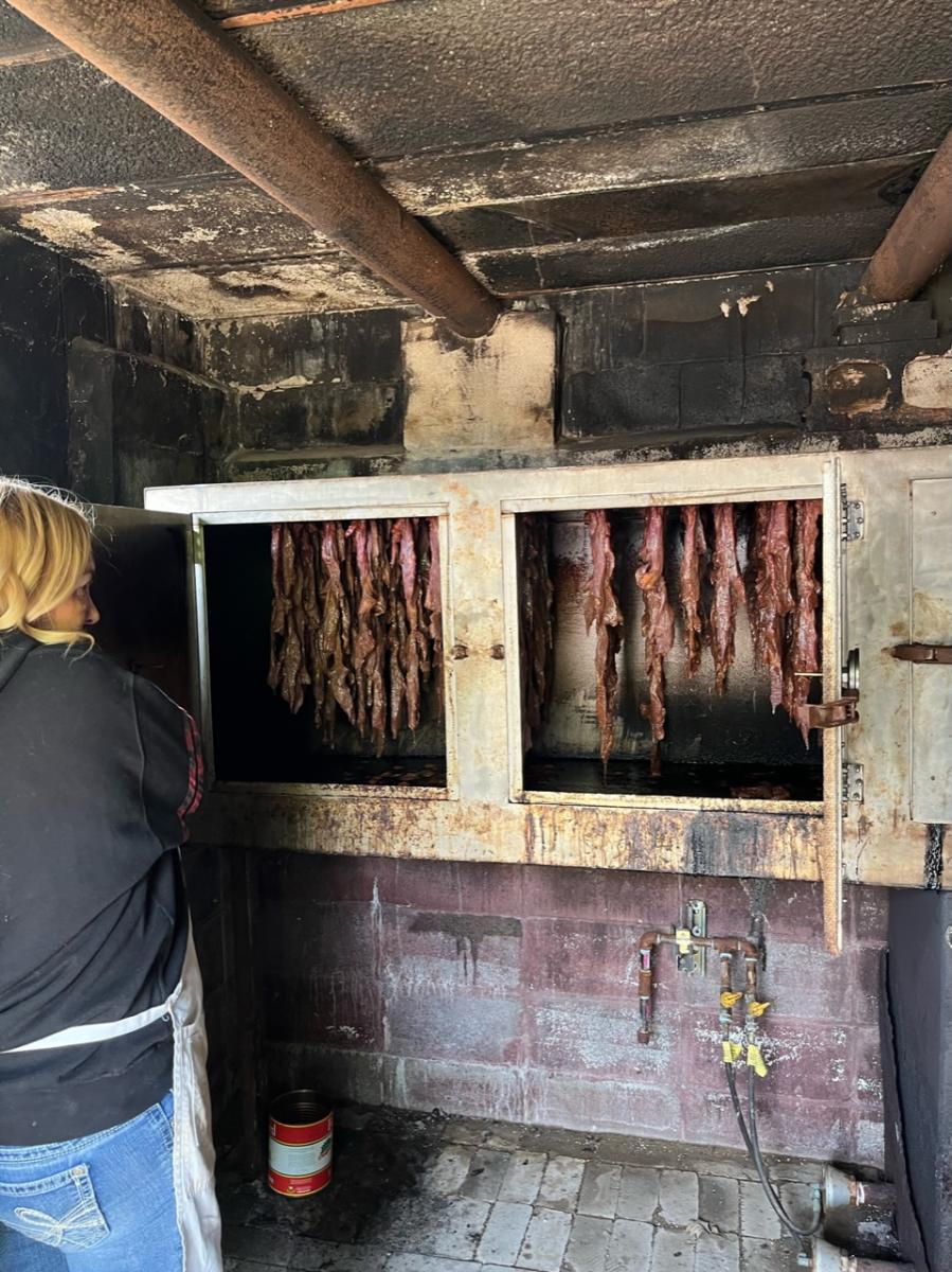 Jerky Making at Jerry's Bar in Oshkosh WI