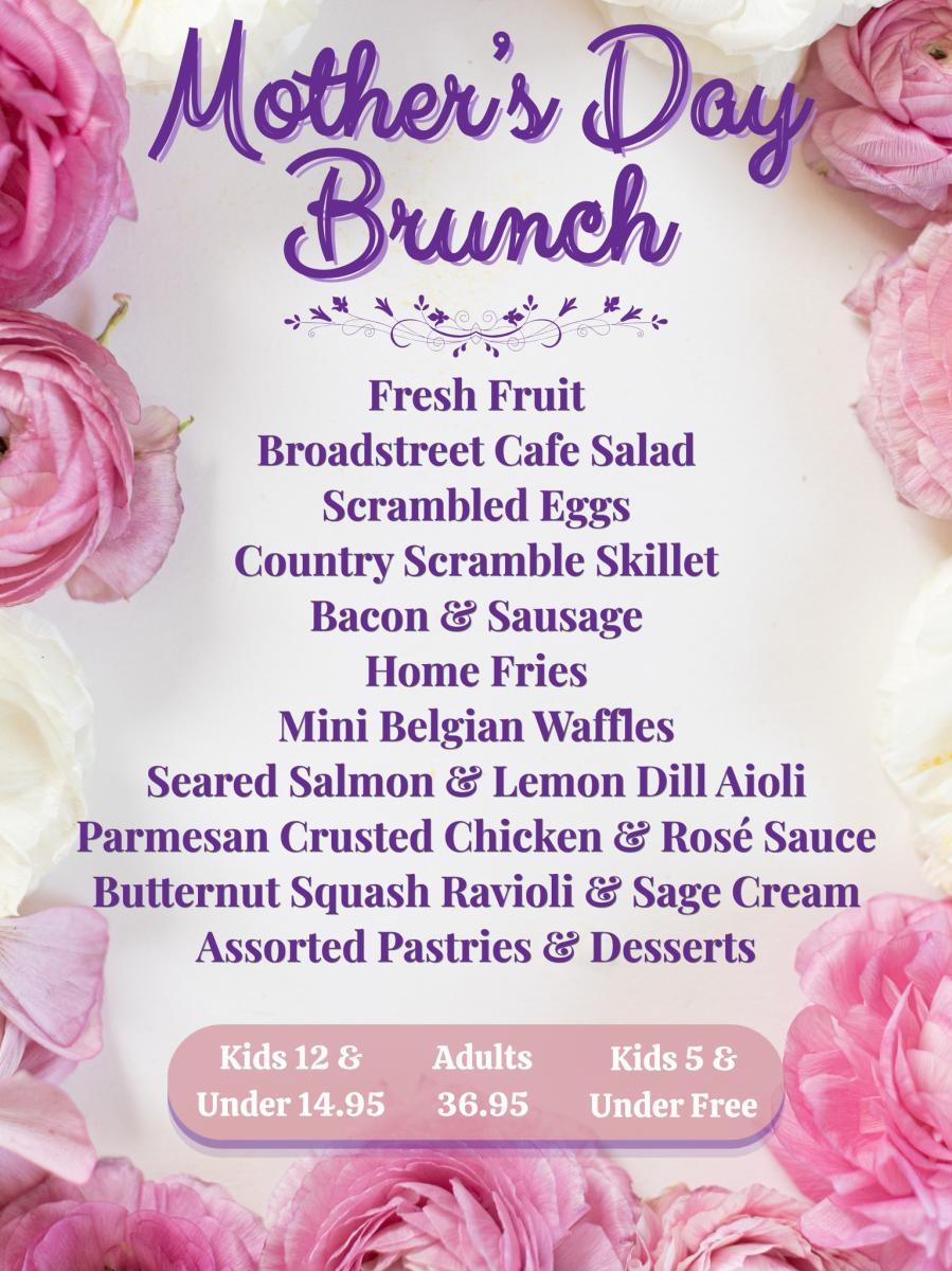 Purple Goat Mother's Day Brunch