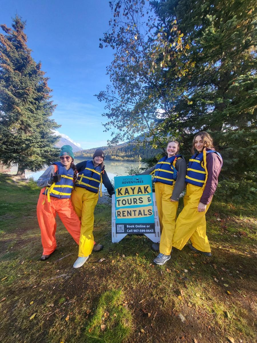 Moose Pass Adventures Kayak Group Picture