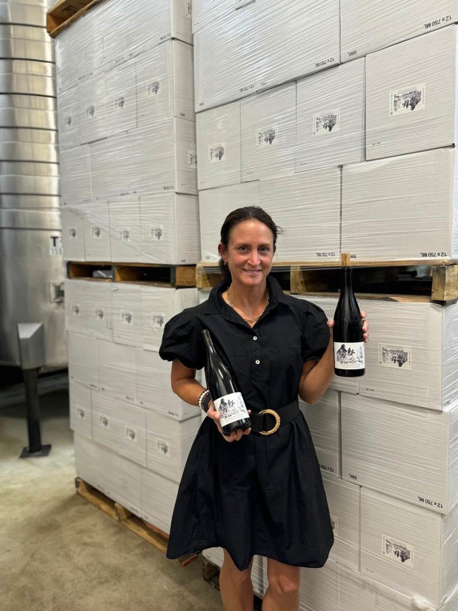Misty Wilder worked harvest 2024 at Bethel Heights Vineyard.