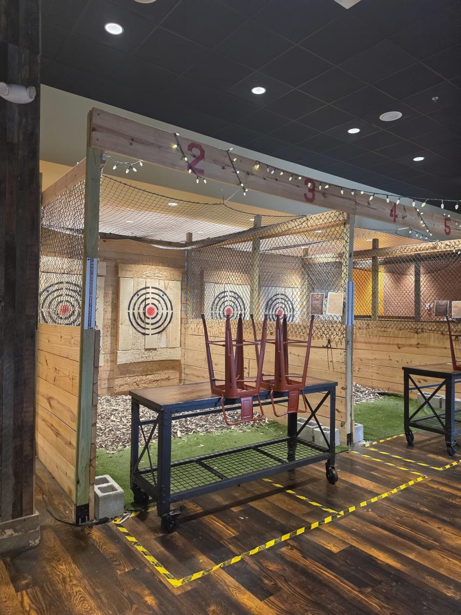 ax throwing at stars and strikes