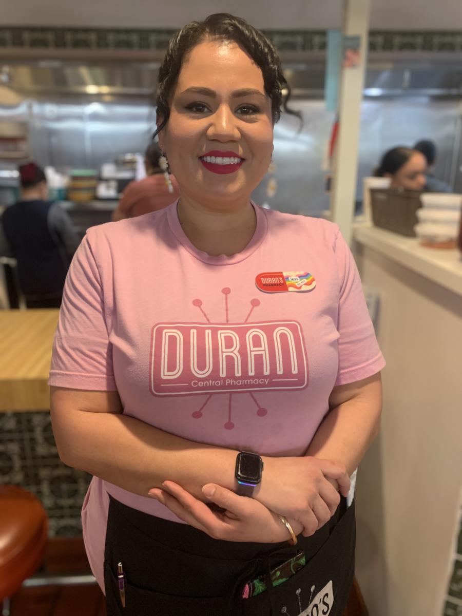 An image of Jessica, a Duran's employee.