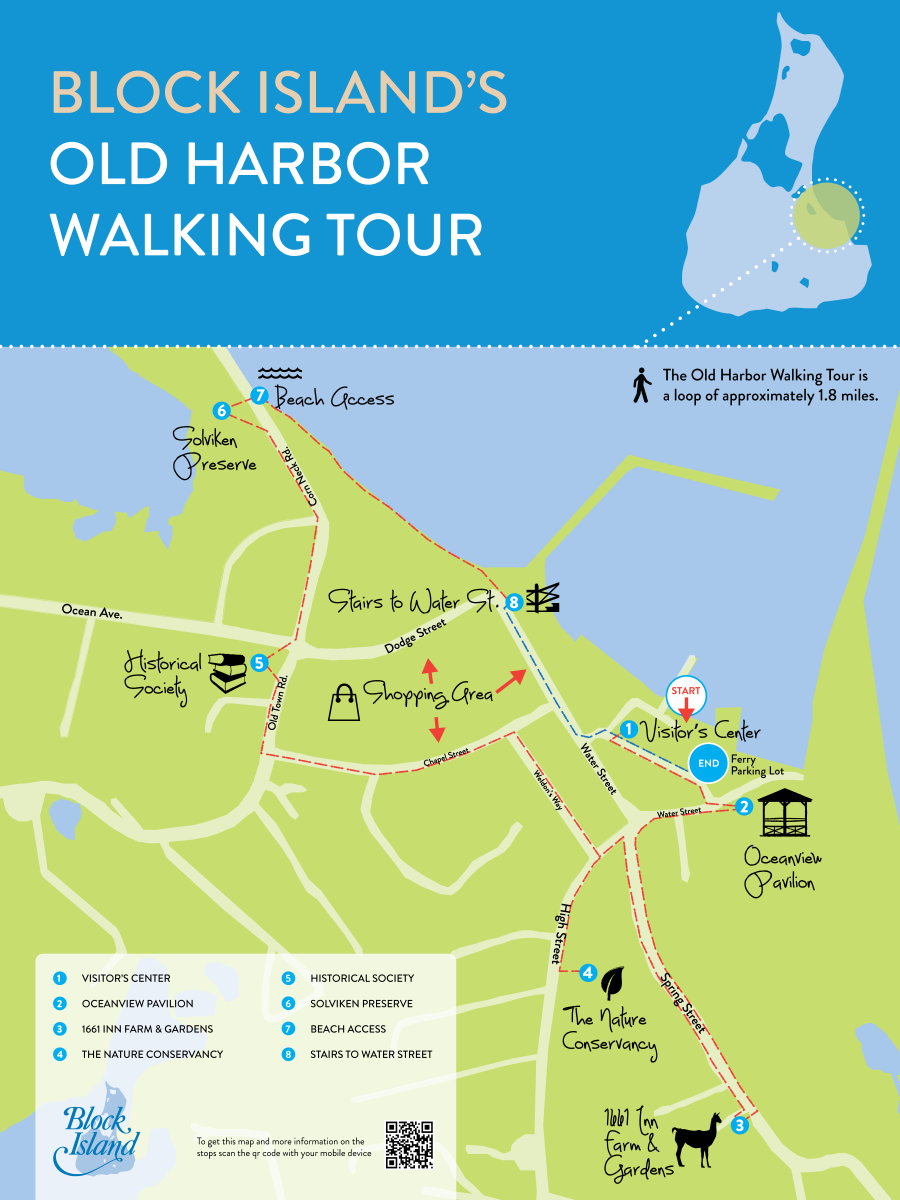 Walking Tour map