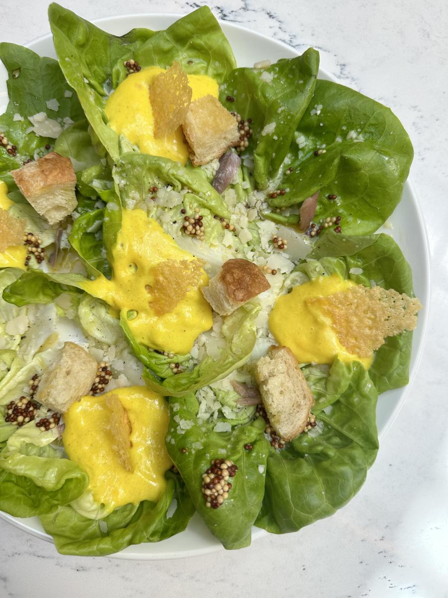 Salad Course at Stella's Cucina
