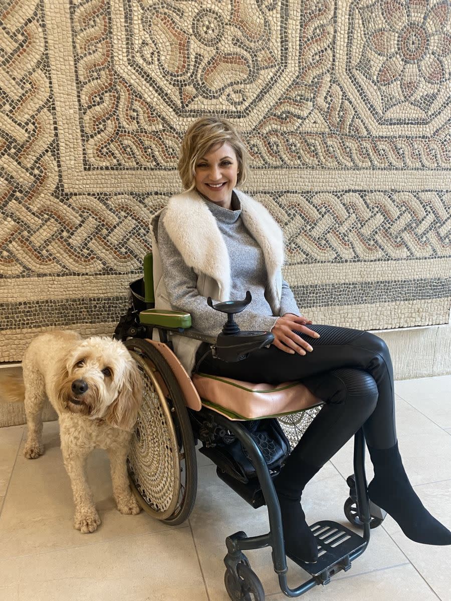 Heidi Herkes at the Corinium Museum 