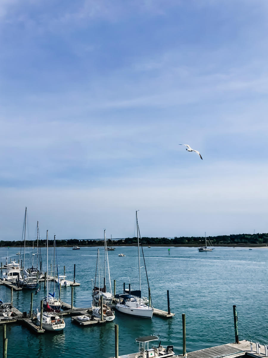 Ships at the Beaufort Waterfront