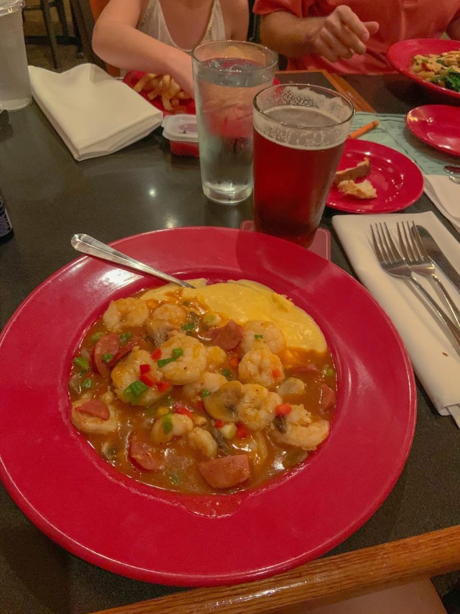 Well Traveled Child Amos Mosquitos Shrimp and Grits