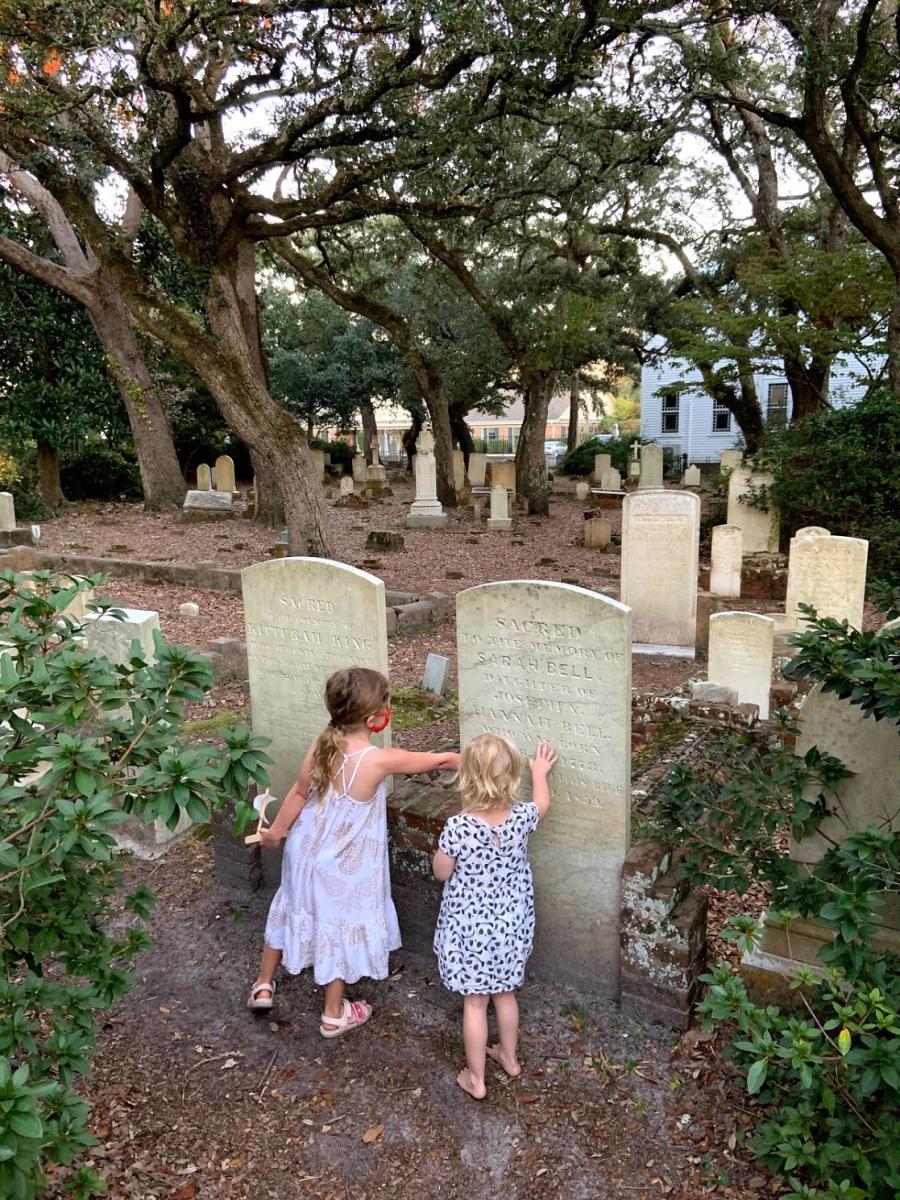 Old headstones invite visitors to step back in time at the Old Burying Grounds