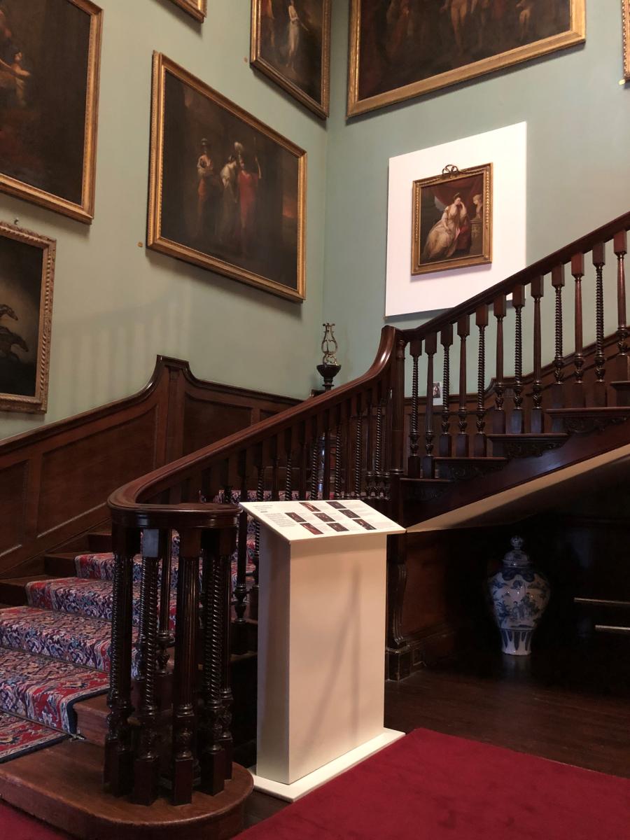 Two portraits commissioned by Saltram’s Parker family displayed together for the first time