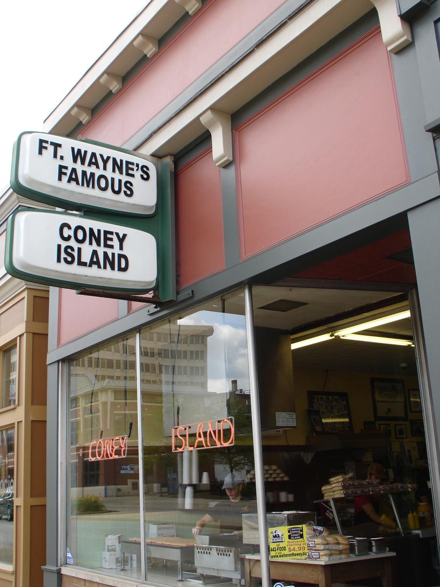 Fort Wayne's Famous Coney Island Weiner Stand