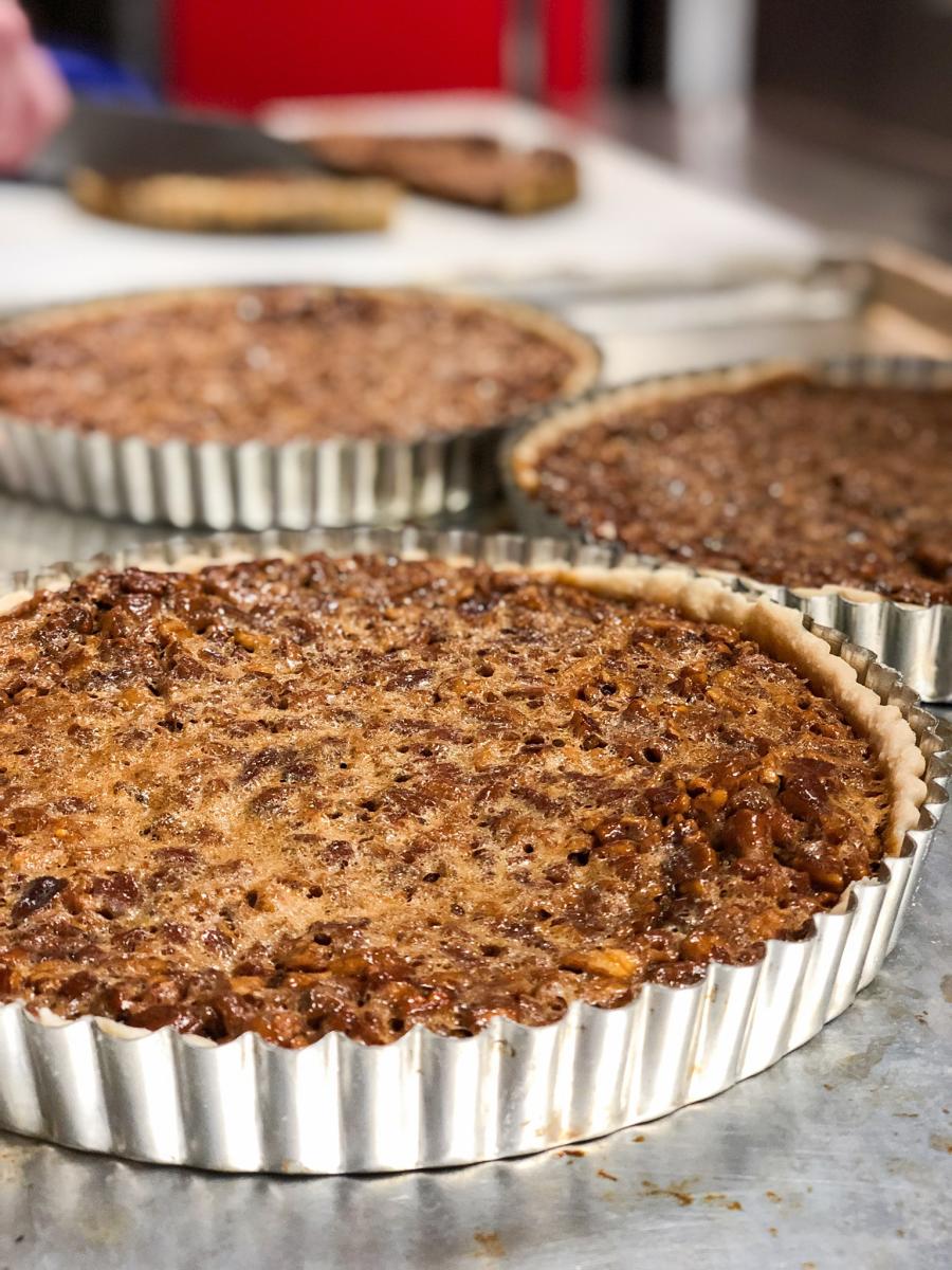 Char Pecan Pie Thanksgiving