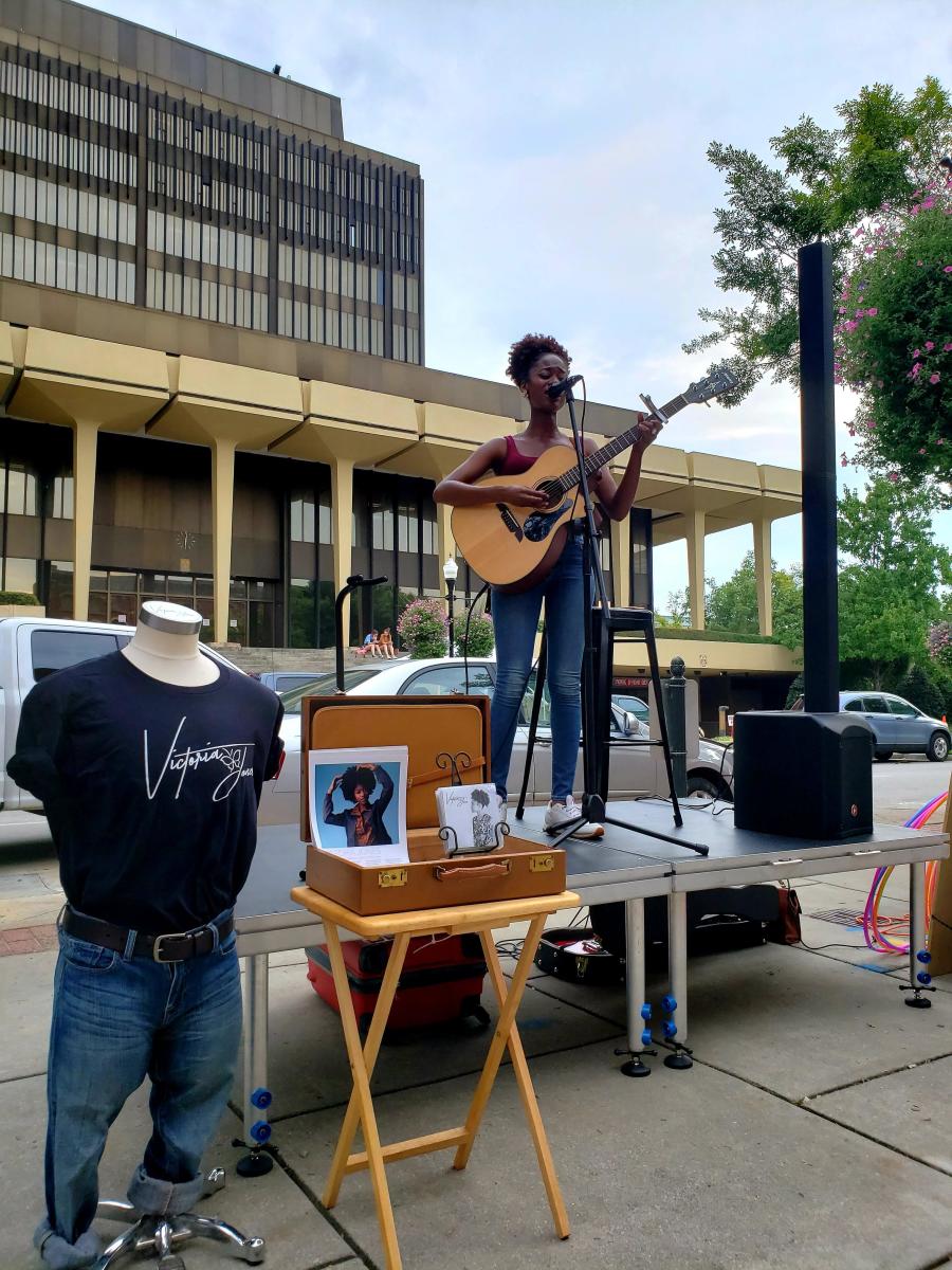 Downtown Busking