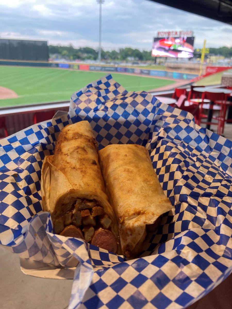 Dumpster Wrap Toyota Field Rocket City Trash Pandas