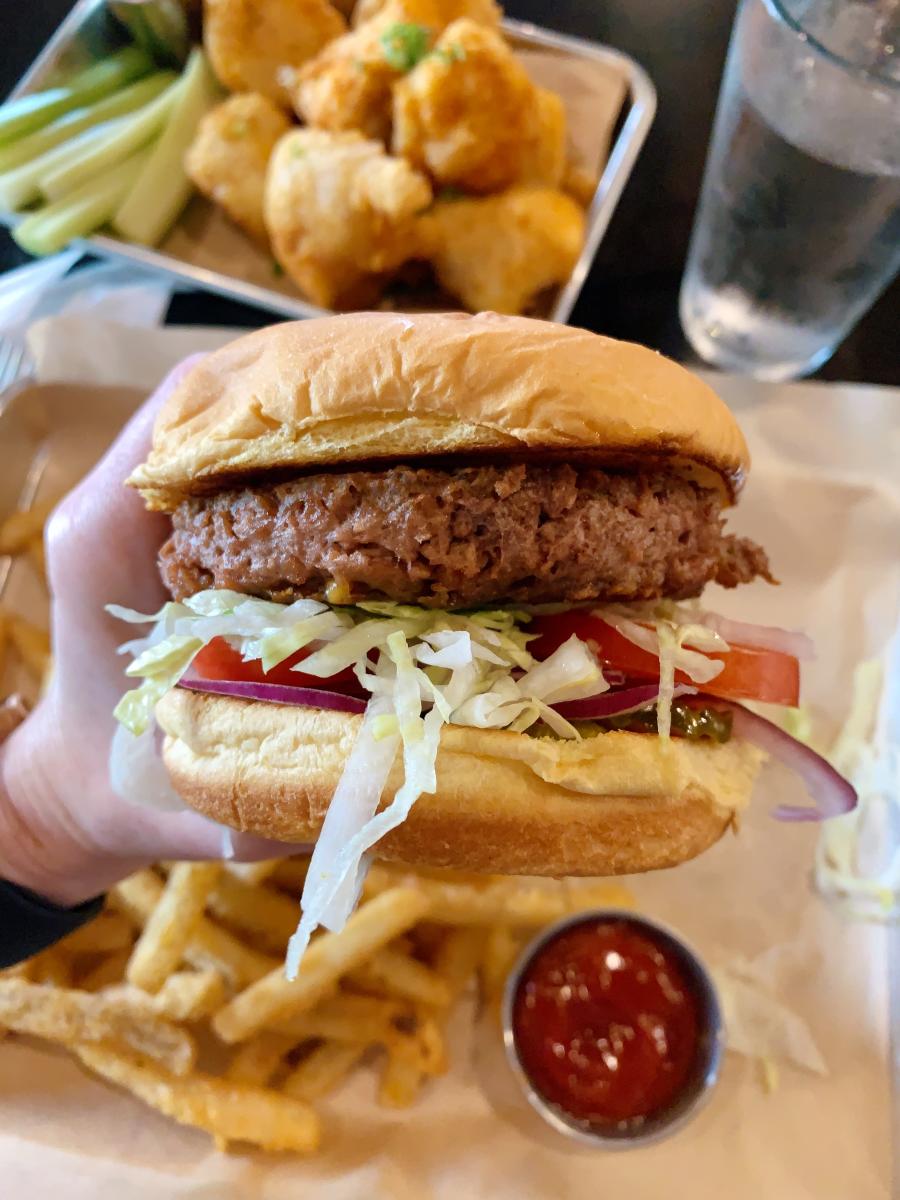 Goodland Pourhouse Vegan Burger