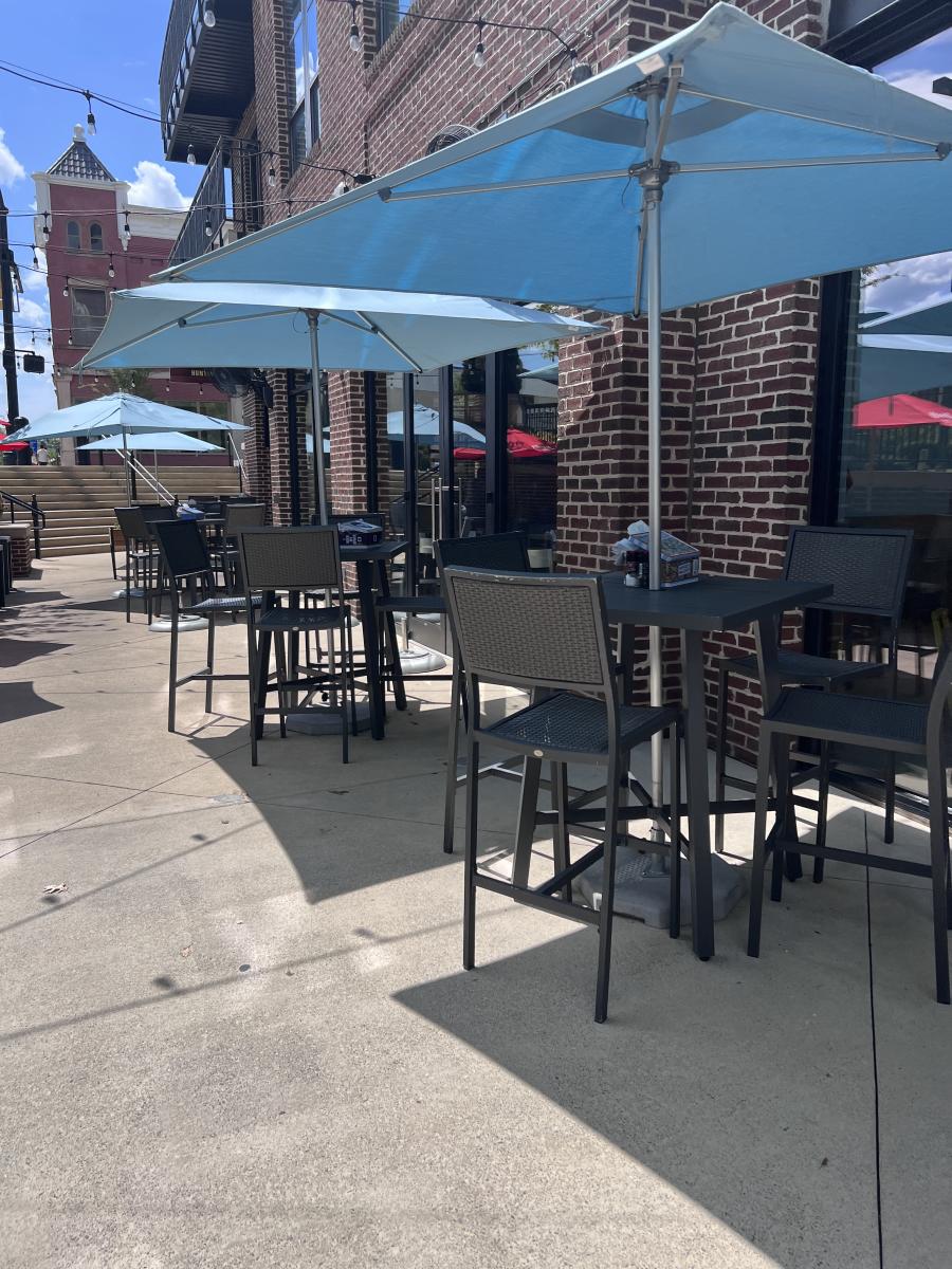 Outdoor Patio At MELT with me in Huntsville, AL