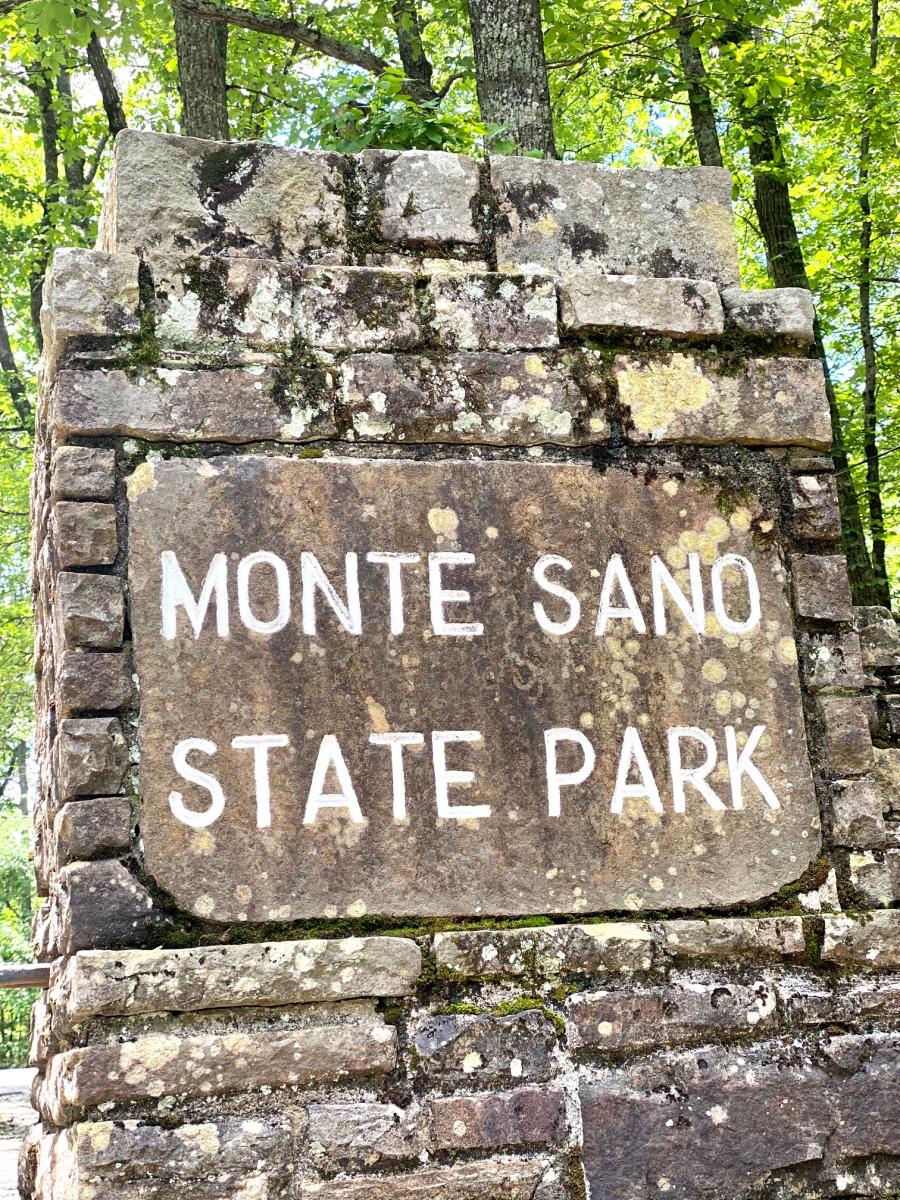 Monte Sano State Park Signage 