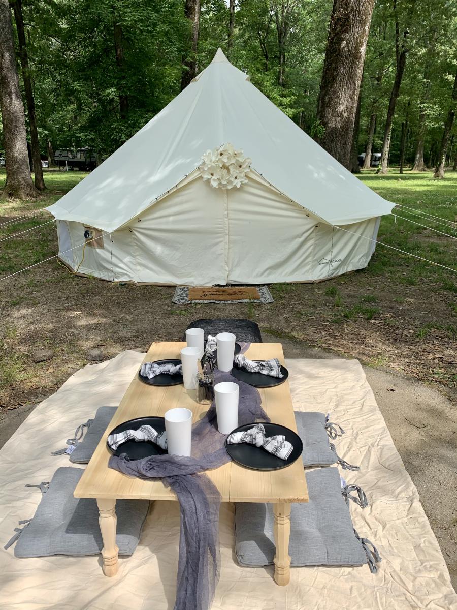 Guide To Glamping In Huntsville | Wild Honey Tent Company